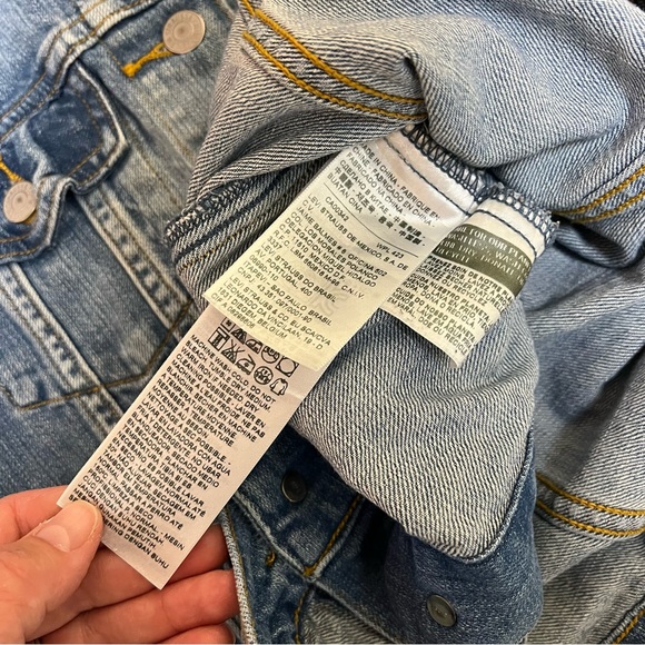 Levi's Blue Jean Jacket - Picture 5 of 10
